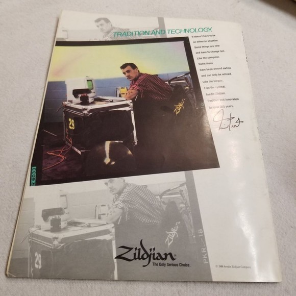 September 1988 Modern Drummer Mag AIRTO, Gilson Lavis Buddy Miles - Picture 7 of 7